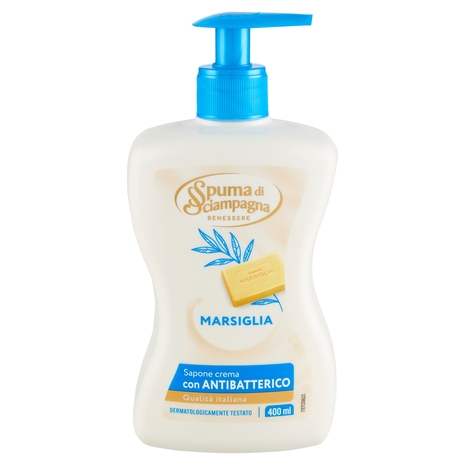 Spuma di Sciampagna Benessere Marsiglia Sapone Crema 400 ml